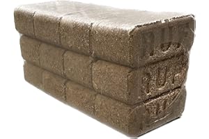 RUF GMBH RUF Holz-Briketts 10 kg - Brennholz Kaminholz Lange Glutdauer