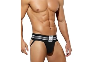 Mauro Kane Herren Jockstrap Männer Suspensorium Medizinisch Unterwäsche Athletic Supporters Super Strecken Jock Strap Sportunterwäsche Strings