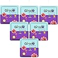 AIRODO Air Room Freshener Power Pocket Gel, Fragrance Booster, Lasts Upto 30 Days, Skin Friendly, Home Fragrance Fresh Scents for Bathroom, Toilet, Living Room, Office (Floral Crush, Pack of 6)