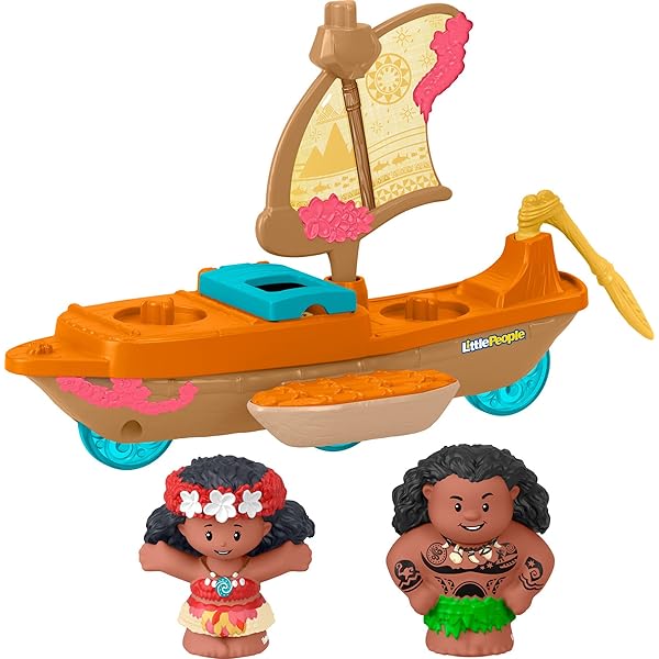 Vaiana (Moana) Haar-Accessoire-Set – 3 Haarspangen + 2 Scrunchies + Aufkleber, Offiziell Lizenziert