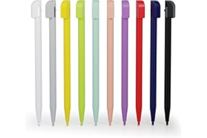 10x Set di pennini subtel racambi di pennini capacitivi compatibili con Nintendo DS Lite s’inseriscono bene nel foro per la penna, Stylus Pen per schermi tattili