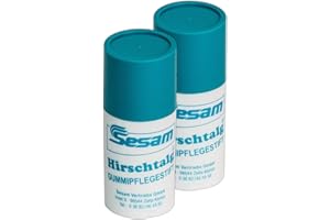 Sesam 2 Stück Hirschtalg Gummipflegestifte, Hirschtalgstifte, Gummibalsam, Gummipflegemittel, Türgummipflege, Inhalt: 25 ml, Set