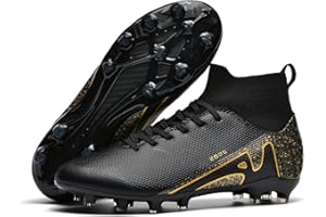 Kmrlofiy Crampon Foot Homme Chaussures de Football Homme Professionnel Antidérapant Athlétisme Entrainement Football de Crampon Sport