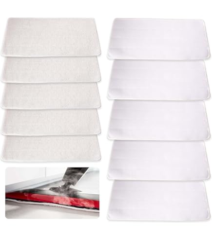 KEEPOW 3-pack voor Vileda Steam PLUS XXL stoomreiniger vervanghoezen, wasbaar voor Vileda stoomreiniger XXL vervanghoezen, microvezel vervanghoezen met PowerPad voor Vileda Steam XXL stoomreiniger