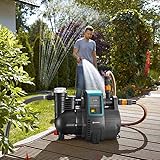 Gardena 01758-61 Haus-& Gartenautomat 4000/5, 1100 W, Schwarz, Orange