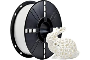 IBOSS Pla Plus (Pla+) Filamento 3d De 1,75 mm, Filamento Pla Plus, PrecisióN Dimensional +/- 0,02 mm, Bobina De 1 Kg (2,2 Lbs) Filamento De ImpresióN 3d Para Impresora 3d, Color Blanco