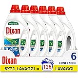 Dixan Detersivo Lavatrice Liquido Classico, confezione da 126 lavaggi