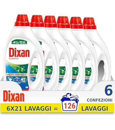 Dixan Pulito e Igiene Detersivo Liquido per Lavatrice Azione Igienizzante  Pulito Profondo Rimuove Sporco e Macchie Ostinate dai Capi 81 Lavaggi - 3  Flaconi da 1,35 Litri : Amazon.it: Salute e cura della persona