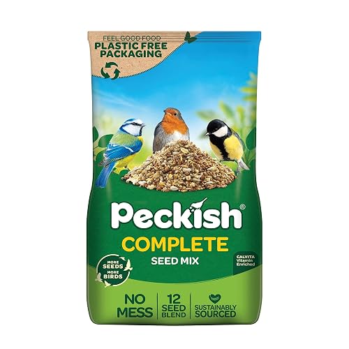 Peckish 60051333 Complete Seed and Nut Mix for Wild Birds, Green,3.5kg