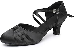 Rosefinch Damen Ballroom Latein Tanzschuhe Salsa Tango Walzer Gesellschaftstanzschuhe für Damen Tanzschuhe 5/7cm Absatz 34-41 EU