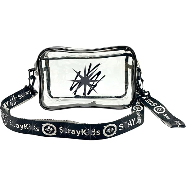 Stray Kids Lightstick Storage Bag Cross Body Transparent PVC