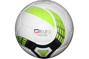 ‎LISARO Lisaro Futsal-Ball Gr. 4 / 350g Weiss-grün