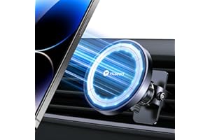 VICSEED Handyhalterung Auto Magnet Lüftung für Magsafe Autohalterung [Starker Magnet mit 20 xN55] Magnetische KFZ Handy Halterung Kompatibel für iPhone 17 16 15 14 13 12 Pro Max Samsung S25 Ultra usw
