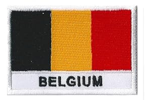 Patche drapeau Belgique