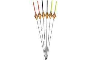 SRG Pole Floats SRG010 Pack of 6 x Pole Floats Diamond Carbon Stem choose from (0.2g / 0.3g / 0.4g / 0.5g)