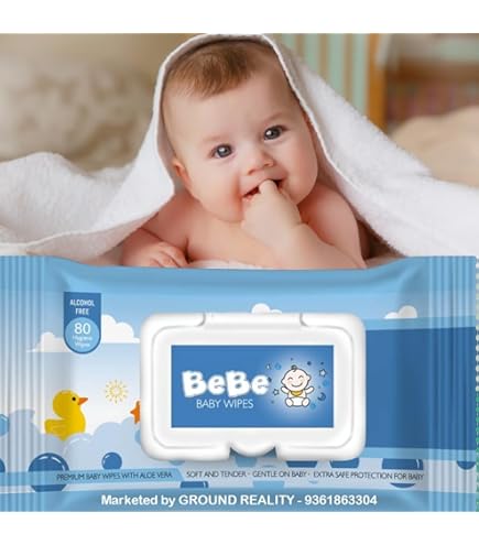 Amazon.in: Buy BEBE Baby Wet Wipes for New Born Baby Enriched with