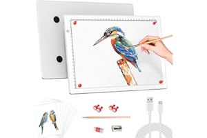 ZOCELIGHT Caja de luz A4 para trazado (blanco)