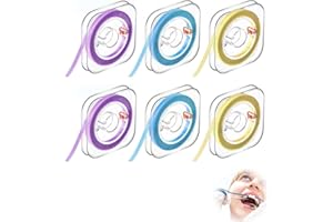 Benaewa 6 Pcs Dental Tape Polishing Strips, Tooth File for Sharp Teeth, Dental Tools for Dentist, Home Use
