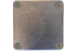 HAMMOND MANUFACTURING Hammond Electronics 1590MM 1590MM Universal-Gehaeuse 50 x 50 x 31 Aluminium Natur 1St.