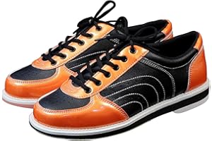Blissbuilt Unisexe Chaussures de Bowling,Chaussures De Bowling Hommes/Femmes,Chaussures D'entraînement De Bowling,Respirantes Antidérapantes,Casual Bowling Entraîneurs,pour L'intérieur Et L'extérieur
