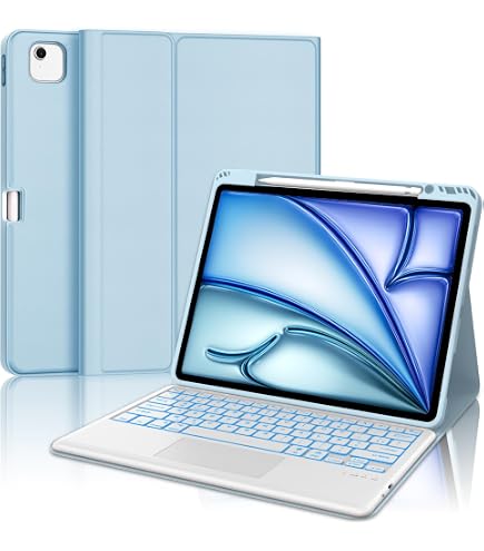 Coque clavier magique pour iPad Pro 13 pouces (M4) avec