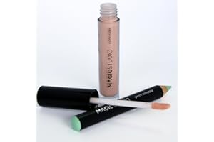 VITALITY VEGAN Corrector Ojeras e Imperfecciones Corrige e Hidrata Tu Piel, Cobertura Media-Alta En 2 Tonos Para Elegir. Corrector Maquillaje Para Un Acabado Natural y Uniforme Para Todo Tipo De Piel