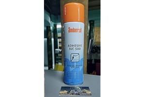 TAPIZADOS LUXOR Cola/Pegamento de ALTA TEMPERATURA para TECHOS DE COCHE (Especial para AUTO-TECHOS y PUERTAS) (1 Spray Adhesivo/Ambersil 500ml) Envio a España y Portugal