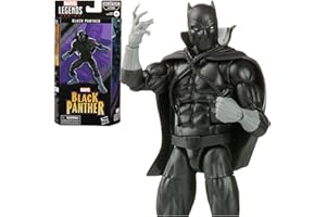 Marvel Hasbro Legends Series, Classic Comics, Black Panther, action figure Comics da 15 cm, 2 accessori, 1 parte Build-a-Figure, Multi, F3679