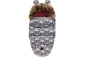 MSUITABLE Sacchi Termici Passeggini Universale Sacco A Pelo per Passeggino Impermeabile e Antivento Adatto per Passeggini, Carrozzine, Seggiolini Auto, Culla