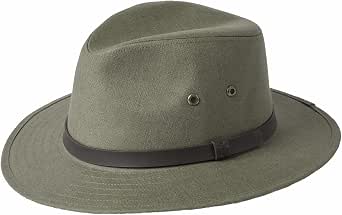Irish Linen Safari Fedora Hat 