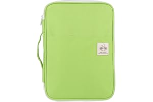 HEEPDD Bolsa de Documentos A4, Carpeta Multifuncional Organizadora, Impermeable, con Cremallera para Cuadernos y Bolígrafos, para Viaje