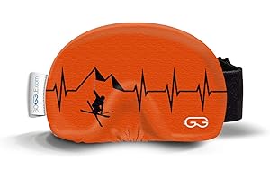 SOGGLE Gafas de esquí con funda de microfibra (tamaño único)