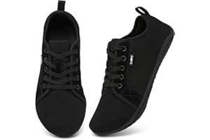 Geweo Chaussures Pieds Nus Barefoot Décontractées Running Trail Femme Homme Minimaliste Baskets Marche Unisexe Large Orteil Trekking Sneakers Respirant Poids Léger pour