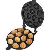 Nuss Waffeleisen Für Oreschki Maker 12 Mulden Antihaftbeschichtung - Oreschniza - Nussform Backen 12 Hälfte Antihaft - Nussbä