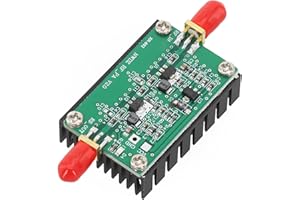 ELCHUIABY Banda ancha RF Potencia 3W Salida Para Amateur Radio HF VHF UHF Transmisor FM DC+12-15V Amateur Radio Receptor