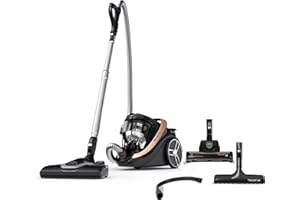 Rowenta Silence Force Cyclonic Effitech - Aspiradora sin bolsa, potencia 500 W,bajo consumo, filtración HEPA,silenciosa 59 dB(A), amplio radio 12 m,gran capacidad 2,5 L,modelo para casa y coche,RO7954