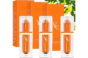 XKRMP Vitamin C Tone Up Cream Set, 2025 NEW VC Cream for Face, Quick Makeup Moisturizer, Lightweight VC Toner​​-Blended Formula for Smoothing & Glowing All Skin Types (3Pcs)