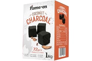 Flame-On Coconut Charcoal 1 Kg