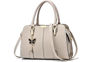 FANDARE Torebka damska typu tote torebka ze skóry PU, torba na ramię, wodoszczelna torba z uchwytem, na podróż, zakupy, do pracy