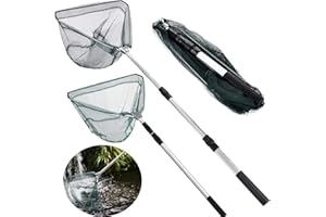 AMZMUKAUP Filet Papillon Télescopique, Papillon Bug Insect Net Filets De Pêche Extensible De 58 à 180 Cm pour Les Enfants Qui Attrapent des Insectes Activités De Jardin en Plein Air