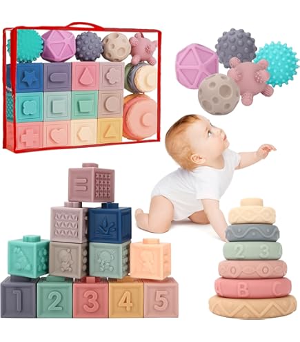 Gioco Bambino Anno Mamabrum Torre In Legno Con Cubi