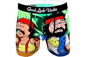 GOOD LUCK SOCK Good Luck Undies Herren Cheech & Chong On Couch Boxer Brief Unterwäsche