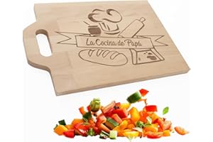 JR Maderas - Regalo Abuela - Tabla de Cortar Grabada 31 x 20 x 1 CM - Regalo Abuela Cumpleaños - Original Regalos Abuela Navidad - Regalo Abuela Dia de la Madre - Regalo de Cocina - Regalo Ideal.