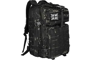 WOLT | Tactical Backpack for Men 45L Military Backpack Large 3 Day Assault Pack Rucking Backpack for Survival Hiking