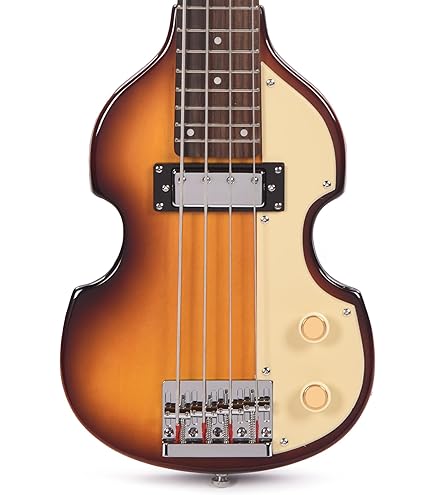 Bajo Electrico Bajo Vintage Rocktile VB-2 - Negro | Sonido Clásico