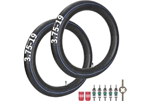 MTATCN 3,50/4,00-19 (100/90-19) Motorradschläuche 110/90-19 Dirt Bike Schlauch mit TR4 Gerader Ventilschaft für M72 R71 R61 K750650 URAL MW DNEPR MT Reifen 2 Pack