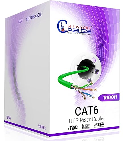 Panduit PUR6AV04BU-G Copper Cable, Cat 6A, 23 AWG, U/UTP, CMR