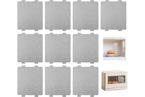 BIVBWQU 10 Plaque en mica pour réparation de micro-ondes plaques de mica universelles pour micro-ondes Feuille de mica pour de remplacement pour les accessoires de réparation de micro-ondes