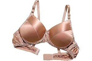 LRSSMB 2025 Glatte Satin Seide Bh Doppelseitige Maulbeerseide Push-Up Unterstützung Drahtlose Bhs For Frauen Damen Täglichen Bralette BH