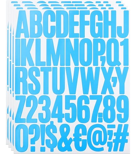 Unique Bargains 1 Inch Letter Number Stencils Alphabet Templates Set 2 5 Width White 36pcs